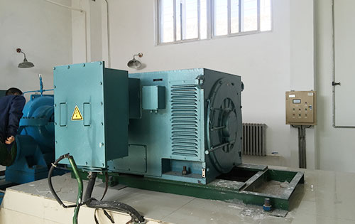 利津某水电站工程主水泵使用我公司高压电机